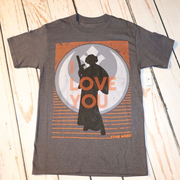 princess leia i love you shirt